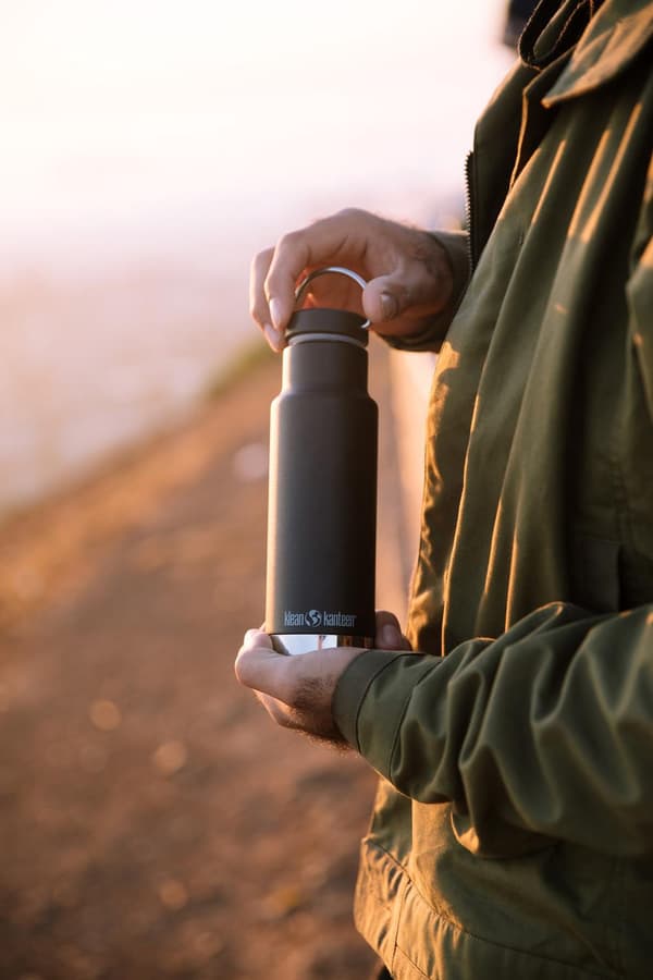 KLEAN KANTEEN 355 ML CLASSIC ISOLERAD Black