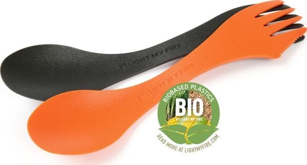 LIGHT MY FIRE SPORK ORIGINAL BIO 2-PACK Black/Orange