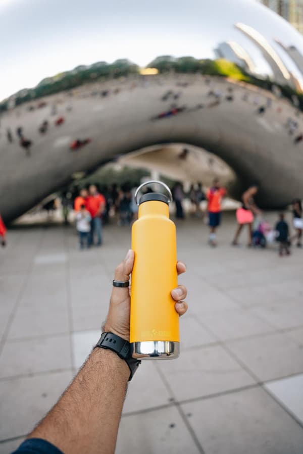 KLEAN KANTEEN 592 ML CLASSIC ISOLERAD Marigold