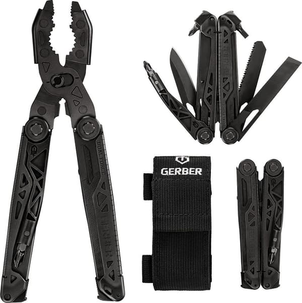 GERBER DUAL-FORCE MULTI-TOOL BLACK + SHEATH 1067407