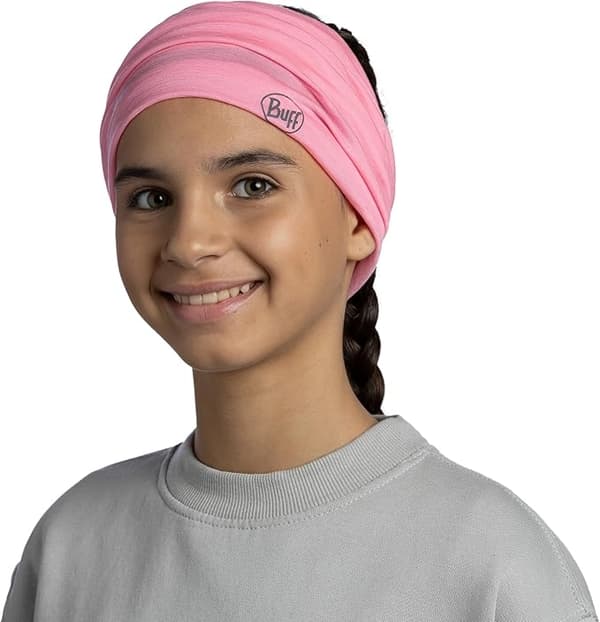 BUFF LIGHTWEIGHT MERINO JUNIOR Solid Rosepink