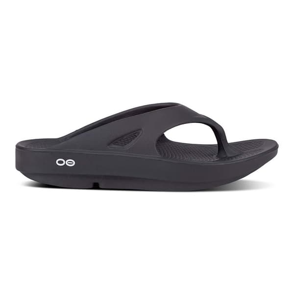 OOFOS OORIGINAL THONG Black 42, Oofos flipflops återhämtning