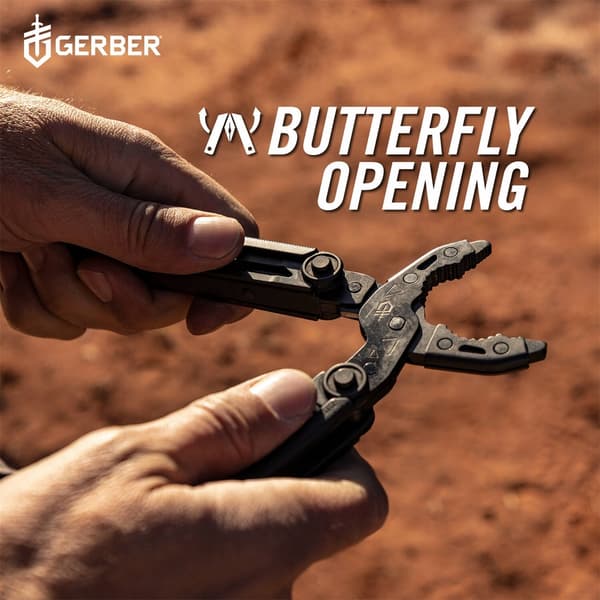 GERBER DUAL-FORCE MULTI-TOOL BLACK + SHEATH 1067407