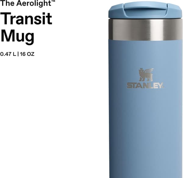 STANLEY AEROLIGHT TRANSIT MUG 0,47 L Indigo,termosmugg