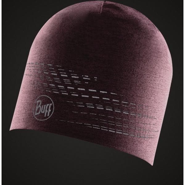 BUFF DRYFLX BEANIE Solid Lilac Sand, löparmössa, funktionsmössa