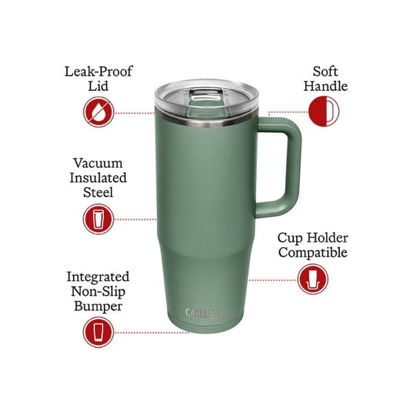CAMELBAK THRIVE MUG 1L Moss Green, Camelbak termosmugg stor