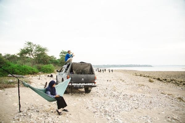 TICKET TO THE MOON COMPACT HAMMOCK Petrol Green
