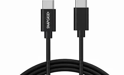 Snapcase 60W USB C - C (2m) Black Edition