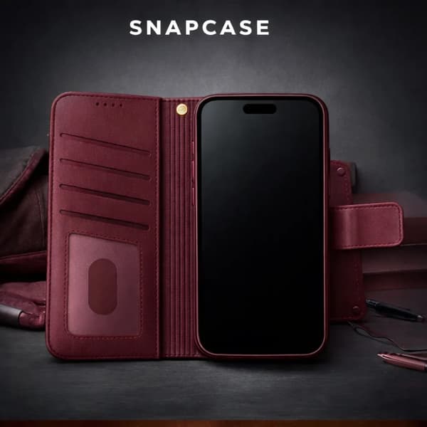 Snapcase MagWallet Samsung S26 Smoke Red