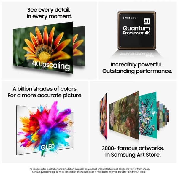 Samsung 65\" Q7F 4K QLED Smart TV
