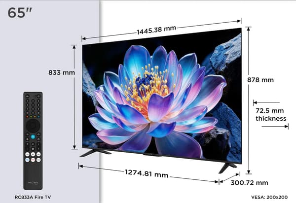 TCL 65\" V6D 4K LED TV (2026)