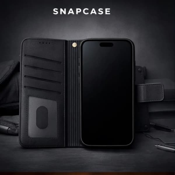 Snapcase MagWallet Samsung S26 (Musta)