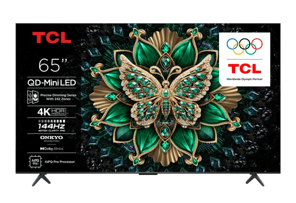 TCL 65\" C6K 4K QD Mini LED Google TV