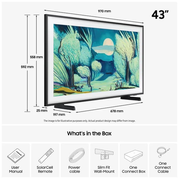 Samsung 43\" LS03FA The Frame 4K QLED TV