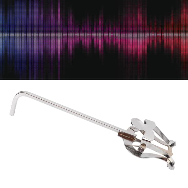 Saxofon Noder Stativ Clips Kompakt Stilfuld Metal Noder Stativ Sideholder Sølv 1 Pakke til Noder Opskrifter Foredrag
