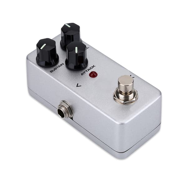 KOKKO FCP2 Kompakt Kompressor Sustainer Stompbox för Elgitarrutrustning