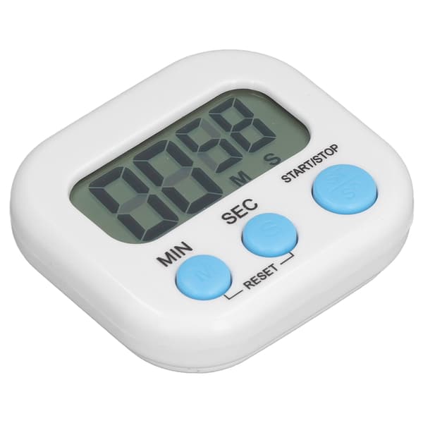 Digital Timer med Stor LCD-skærm, Nedtælling og Stopur, til Køkken og Studie