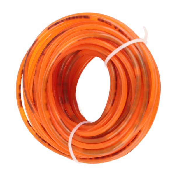 Orange glat overflade PU polyurethan rundrem til drivtransmission (3mm*10m)