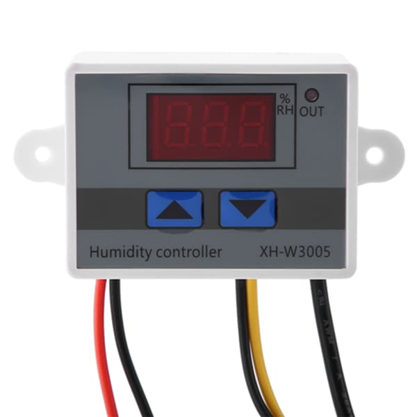 XH-W3005 Digital Hygrometer Switch Controller Fugtighedssensor 0~99%RH 220V