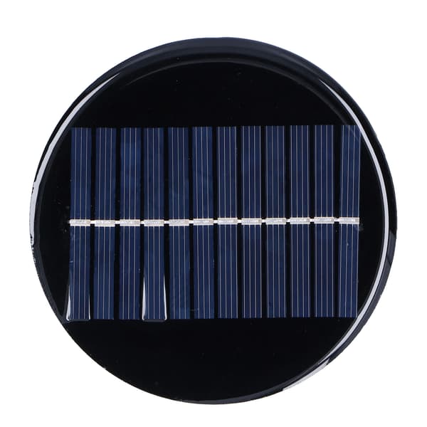 0,8W 6V 10cm Rund Solpanel DIY Solpanel Solladdningskort för Solljus