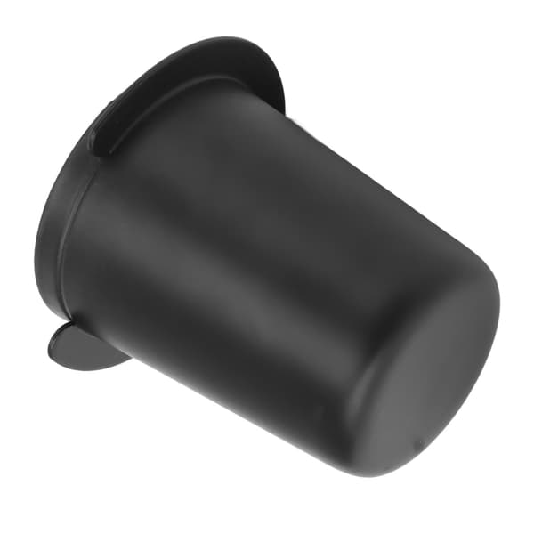 Kaffedoseringskop Rustfrit Stål Universal Sort Pulveropsamler til Espressomaskine 51mm