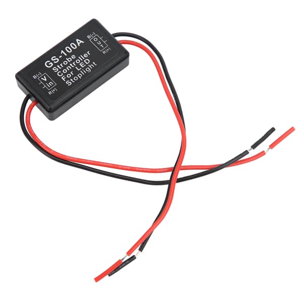 Bromsljus Strobe Controller Plast LED Flash Kontrollmodul GS-100A 12-24VDC