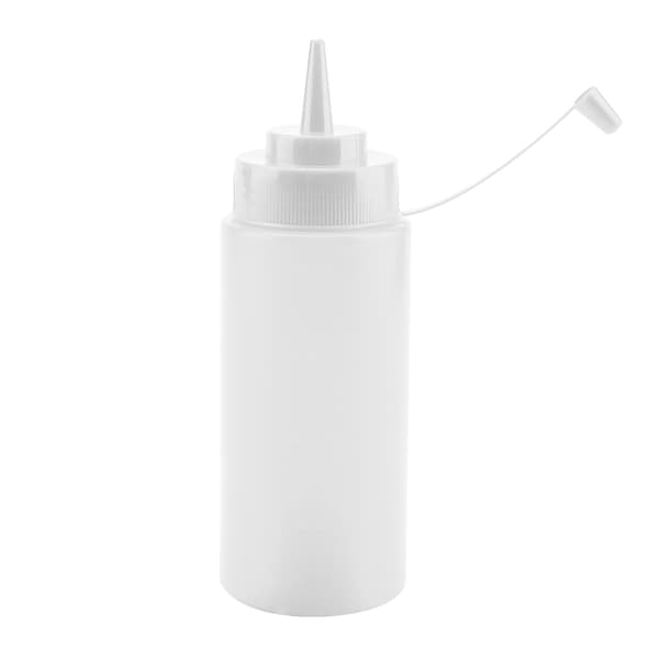 460 ml 10 stk. / sæt plastikkrydderidispenser til sauce, olie, fløde, eddike (hvid)