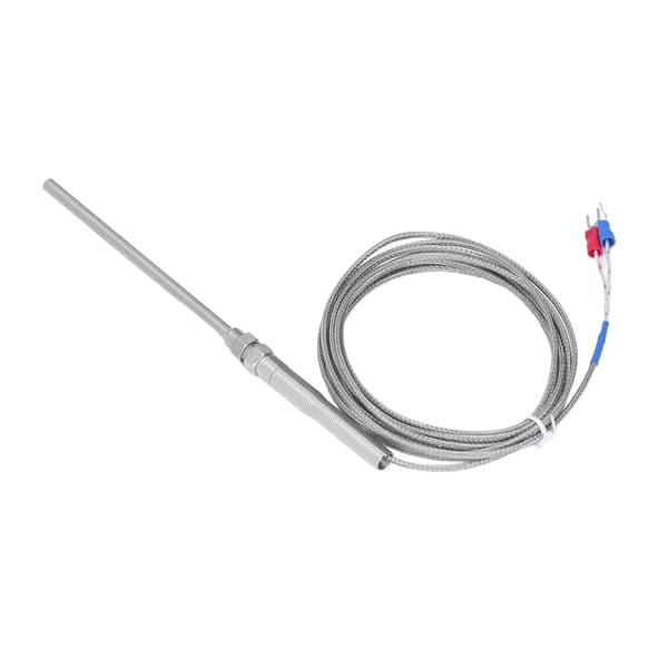 BERM Termoelement K-typ Temperatursensor 100 mm sond 0-400 ℃ Tillbehör för mätning