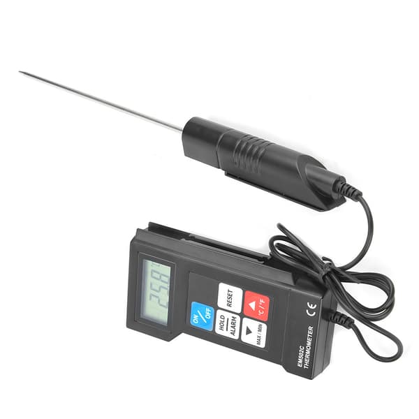 EM502C Professionelt Digitalt Elektronisk Termometer Madtermometer Med Probe