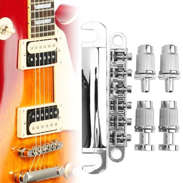 6-strängad fast stall-kit i zinklegering för LP elgitarrhårdvara
