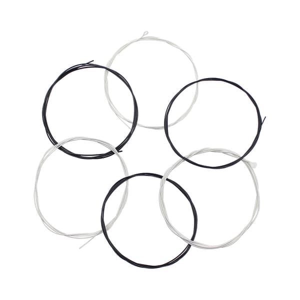 6st/set (.028-.043) Klassisk Spansk Gitarr Nylonsträngar 2 Färger Standard Spänning