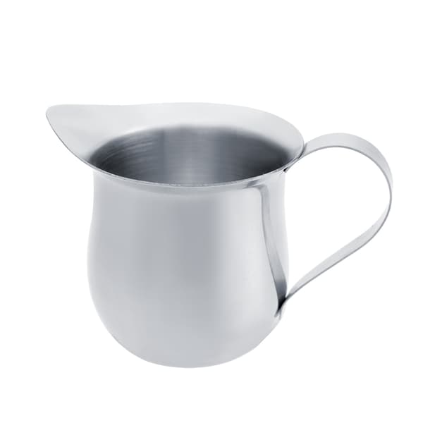Mælkeskummerkande i rustfrit stål til kaffe, fløde, espresso (90 ml)