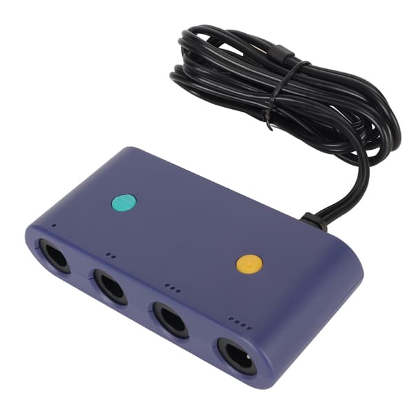 Gamecube Controller Adapter 3-i-1 Konverter til Wii U Switch PC Gaming