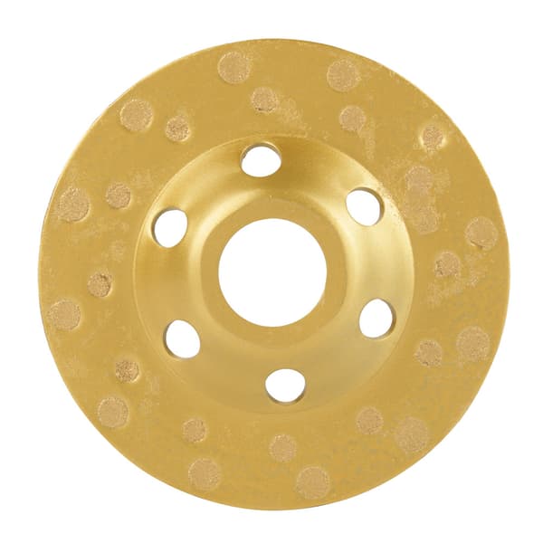 100mm*4.5mm Diamant Segment Slibeskive Skive 6 Huller Til Marmor Beton Sten
