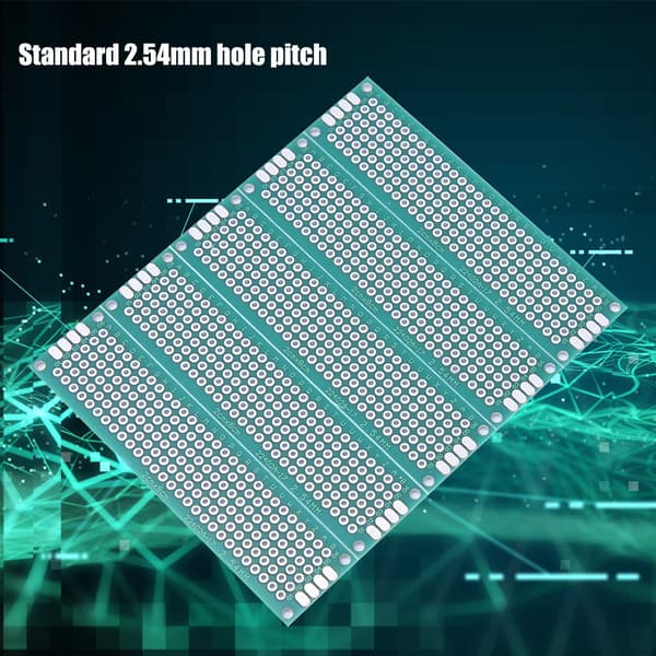 10st 2x8cm Dubbelsidig Prototyp PCB Förtent Kopplingsdäck Universalbräda