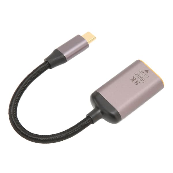 8K 60Hz USB-C til Mini DisplayPort-adapter, Plug & Play USB-C han til Mini DP hun-kabel til USB-C-enheder