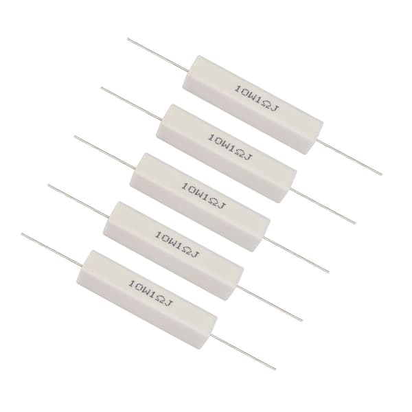 10W 1 Ohm Cementmodstand 10 stk. Højttaler Crossover Kit, Lyddelerkomponenter