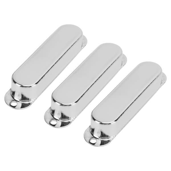 3-pack elgitarr single coil pickup-skydd koppar gitarrtillbehörssats silver