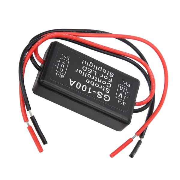 Bromsljus Strobe Controller Plast LED Flash Kontrollmodul GS-100A 12-24VDC