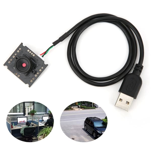 Kameramodul HD USB-interface HBV‑W202012HD til WinXP/Win7/Win8/Win10/OS X/Linux/Android