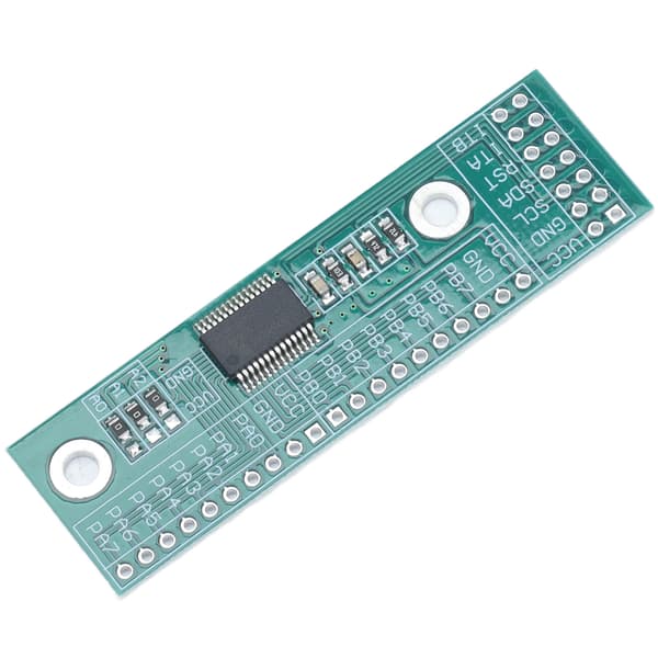 IO-udvidelsesmodul I2C-interface 16 bit IIC input-output udvidelsesstiftkort MCP23017‑E/SS