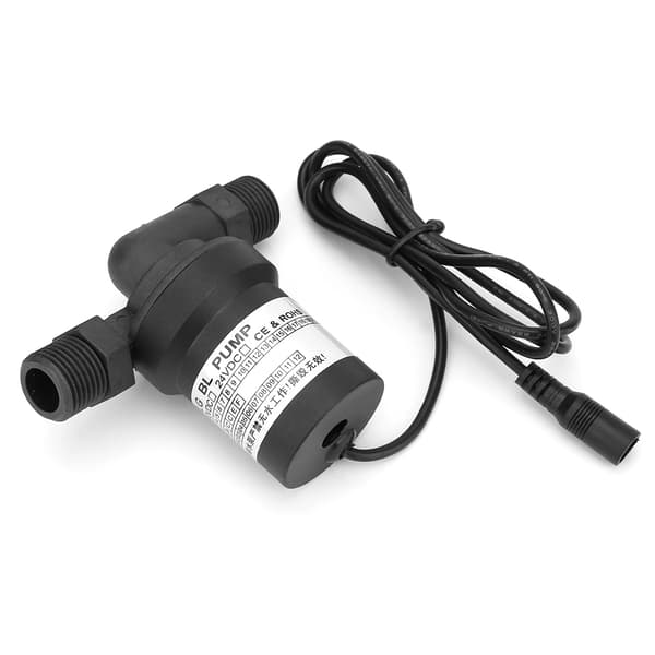 24v 18W DC Borstlös Solcellsdriven Högtemperaturvattenpump för Vattenberedare