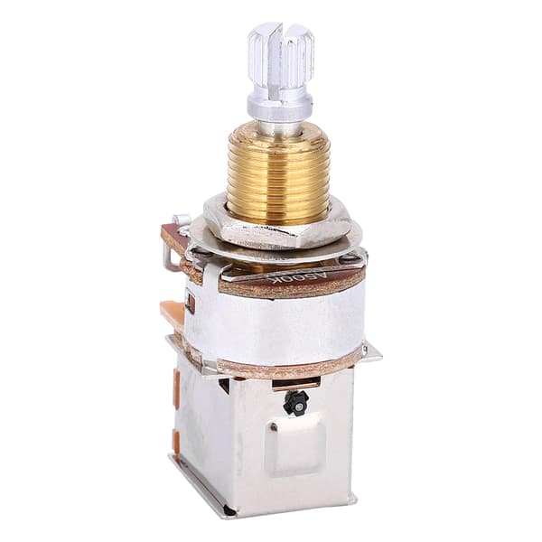 A500K elektrisk guitar lineær potentiometer tone trækknap switch pot pickup switch