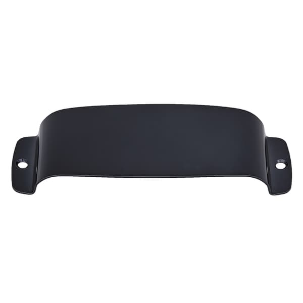 129 * 48.8 * 19 mm Pickup-skydd i legering, ersättningsdel för basgitarr (svart)
