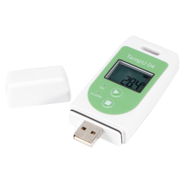 Temperaturmåler USB Temp Datalogger med PDF SCF-rapport til køleskabsbil