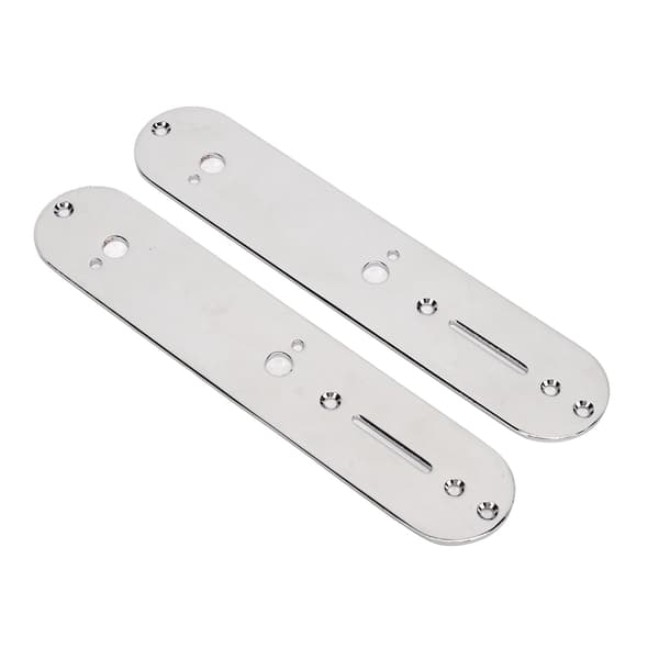 2-pack elgitarrkontrollplatta 7 mm metallgitarrdelar för reservdelar