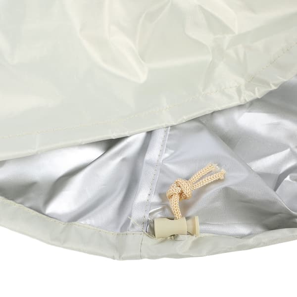 Beige Full Size Gitarr Dammskydd Pro Resa Vattentät Anti-Rep UV-Skydd Oxford Tyg Gitarr Skyddsfodral