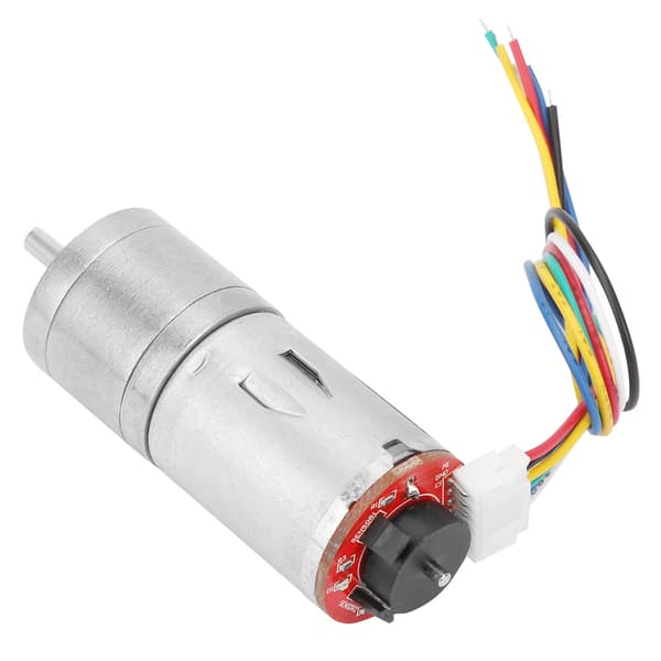 DC 6V Encoder Gear Motor Hastighedsreduktionsmotor til Robot RC Bil DIY Motor Legetøj