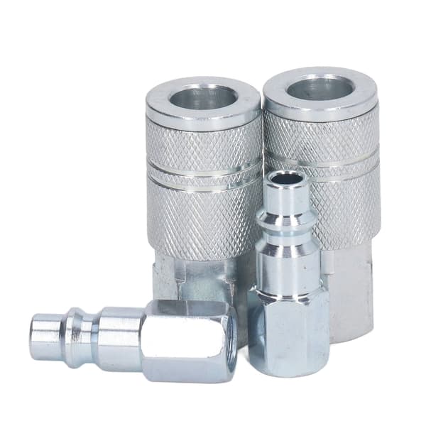 Luftkoppling Plug Kit Slang Snabbkopplingar 3/8in NPT Luftkompressor Tillbehör Anslutningar