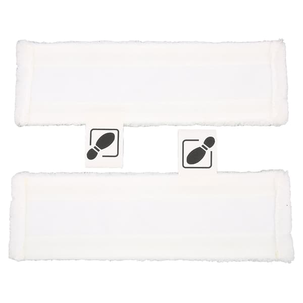 2 STK. Dampmoppe Reservepuder Kompatible med Karcher SC1 SC2 SC3 SC4 SC5 til Gulvdamprenser
